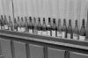 Butte aux Cailles - bouteilles en vitrine - 2