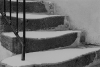 Escalier enneigé - 1