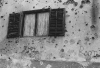 Mostar - shutters and wall