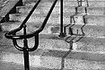 Montmartre - handrail and shadow