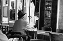 Old Man in Caf&eacute;